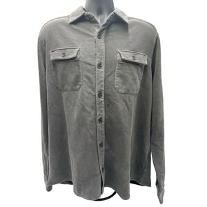 Men's Old Ranch‎ Sprague organic cotton button down shirt size Large.